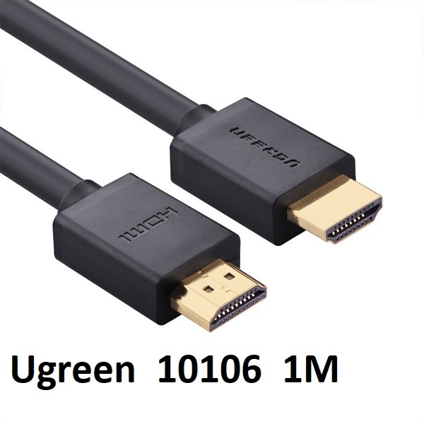 UGREEN 10106 HDMI cable V2.0 1M Supports 3D, 4K, Full HD, HDCP, Ethernet