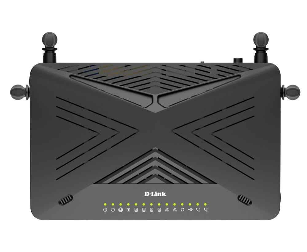 D-Link DSL-X3052E Wireless AX3000 VDSL2 / ADSL2+ Dual Band Modem Router ...