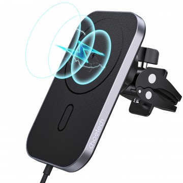 Choetech T200-F-102BK MagLeap Magnetic Wireless Car Charger 1.5M