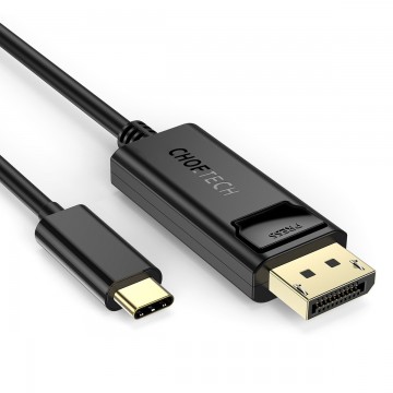 Choetech XCP-1801 USB-C to DisplayPort  M to M 4K 60Hz Gold -Plated cable 1.8M