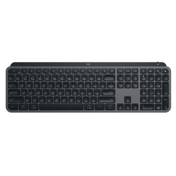 Logitech MX KEYS S Wireless ILLUMINATED Keyboard/ Rechargeable Li-Po (1500 mAh) battery Graphite  1-Year Limited Hardware Warranty