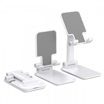 Choetech H088  Aluminum Foldable Desktop Phone Stand (White)