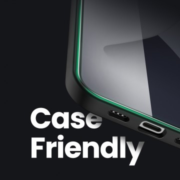 UGREEN 20337 2.5D Full Cover HD Screen Tempered Protective Film for iPhone 12/6.1" (Twin Pack)