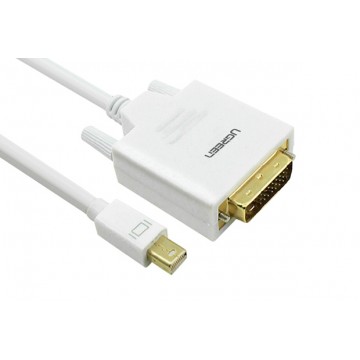 UGREEN 10405 Mini DP to DVI 24+1 cable White 2M