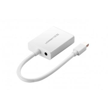 UGREEN 10437 Mini Display Port to VGA+Audio Converter 