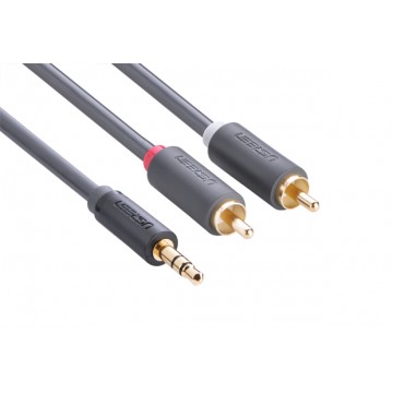 UGREEN 10512 3.5mm male to 2RCA male cable 3M 