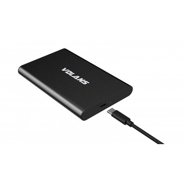 VOLANS VL-UC25S Aluminium 2.5” USB3.1 Type-C Hard Drive Enclosure