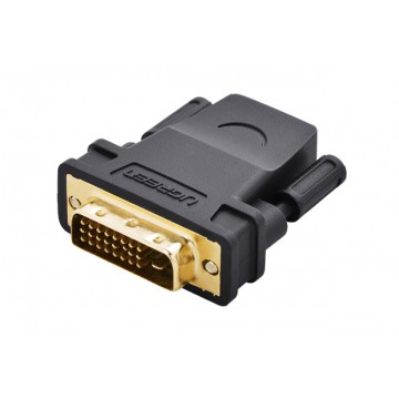 UGREEN 20124 DVI(24+1) Male to HDMI Female Adapter
