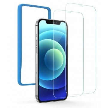 UGREEN 20338 2.5D Full Cover HD Screen Tempered Protective Film for iPhone 12/6.7" (Twin Pack)