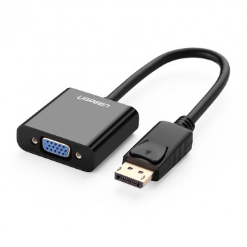 UGREEN 20415 DP male to VGA female converter cable Black 