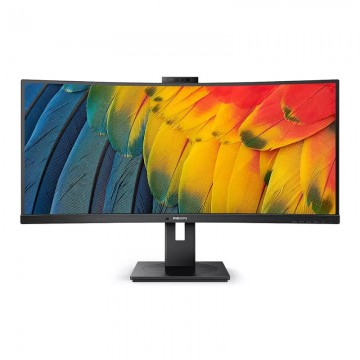 Philips 34B1U5600CH 5000 Series  34" 120Hz WQHD VA Curved Monitor RJ45,USBHub, 5MP Webcam