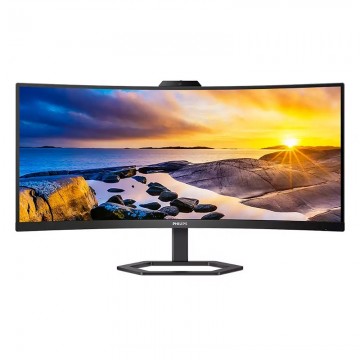 Philips 34E1C5600HE E5000 Series 34" 100Hz WQHD 1ms Adaptive Sync VA Curved Monitor Webcam