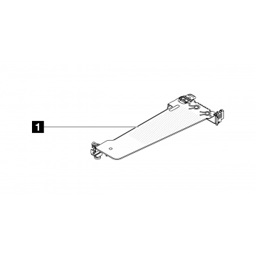 LENOVO ThinkSystem V3 1U x16 PCIe G4 Riser 2 Option Kit