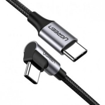 UGREEN 50123 Angle USB-C to C cable Black 1M