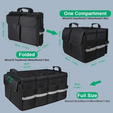UGreen 80710 UGREEN Multifunctional Car Trunk Organizer black