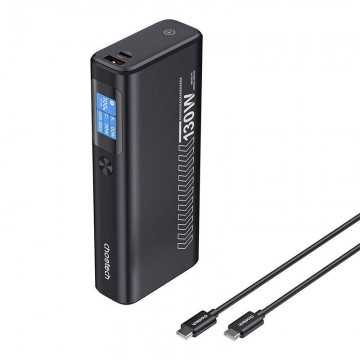 Choetech B702 20,000mAh PD130W USB-A + USB-C x 2, 3Ports & TFT Display Power Bank