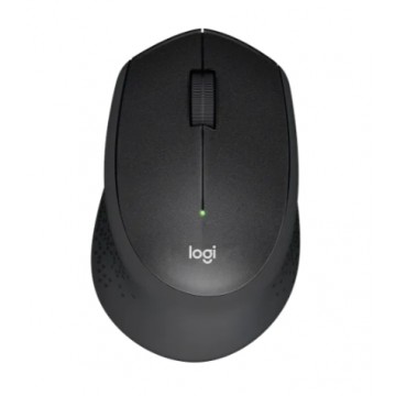 Logitech M331 Silent Plus Wireless Optical Mouse - Black