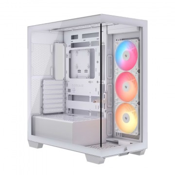Corsair 3500X RS-R ARGB Mid-Tower PC Case - White, ARGB, ATX/E-ATX CC-9011323-WW