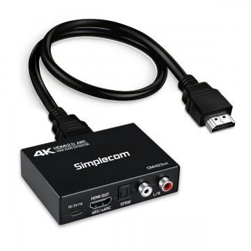 Simplecom CM423v4 HDMI 2.0 Audio Extractor Dual-Mode