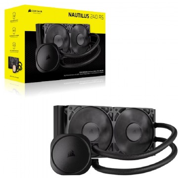 Corsair NAUTILUS 240 RS Liquid CPU Cooler, Aluminum Rad CW-9060088-WW