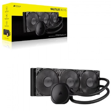 Corsair NAUTILUS 360 RS Liquid CPU Cooler, Aluminum Rad CW-9060089-WW