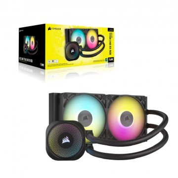Corsair iCUE LINK TITAN 240 RX RGB AIO Liquid CPU Cooler - Black CW-9061016-WW
