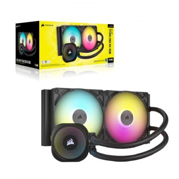 Corsair iCUE LINK TITAN 280 RX RGB AIO Liquid CPU Cooler - Black CW-9061017-WW