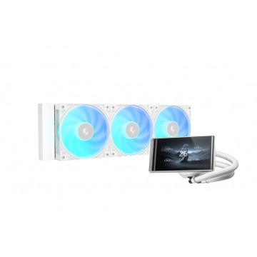DeepCool LT360 VISION ARGB WH Liquid Coole 4.5 Ultrawide LCD Screen - R-LT360VISION-WHAMMC-G-1
