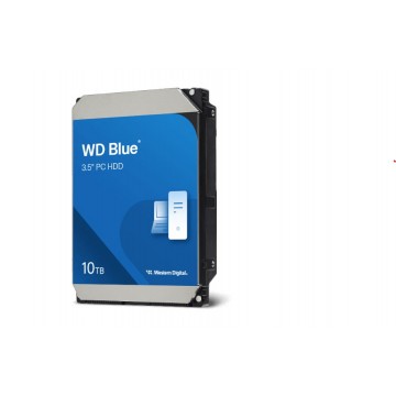 Western Digital WD Blue PC Desktop Hard Drive - 10TB, 3.5", WD100EAGZ