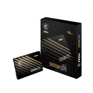 MSI SPATIUM S270 SATA 2.5" 960GB, 3D NAND, SATA III 6Gbps SSD