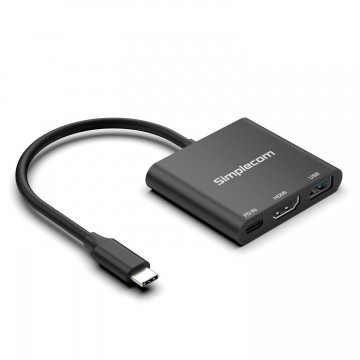 Simplecom DA320 USB-C 3-In-1 Adapter USB 3.2 Gen