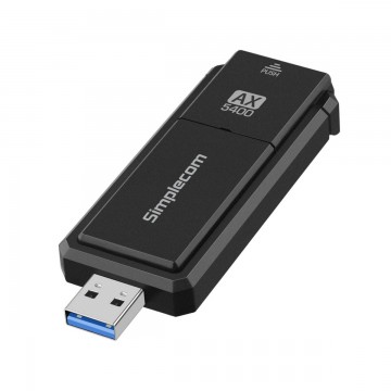 Simplecom NW812v2 AX5400 Tri-Band WiFi 6E USB Adapter - NW812V2