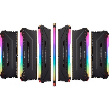 Corsair Vengeance RGB PRO 32GB (4x8GB) DDR4 3600MHz C18 Desktop Gaming Memory CMW32GX4M4C3600C18