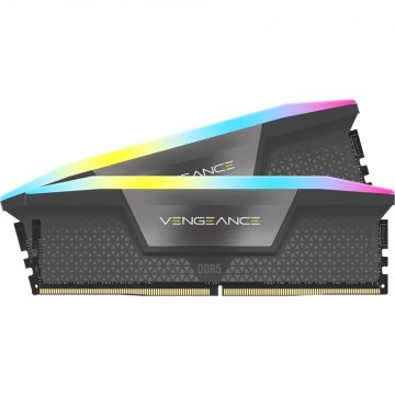 Corsair Vengeance RGB 32GB (2x16GB) DDR5 DRAM Up To 6000MT/s CL38 Memory Kit  - CMH32GX5M2D6000Z38