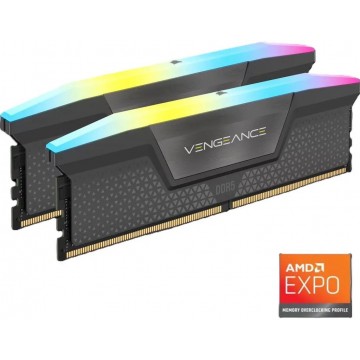 Corsair Vengeance RGB DDR5 16GB (2 x 8GB) DDR5 5200 CMH16GX5M2B5200Z40
