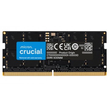 Crucial 16GB (1x16GB) DDR5 SODIMM 5600MHz CL46 