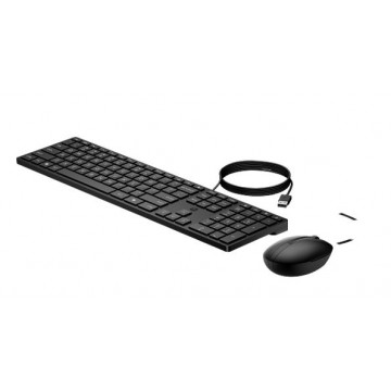 HP 320MK USB Wired Desktop Keyboard Mouse  - 9SR36UT