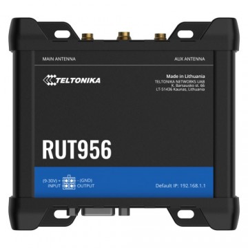 Teltonika RUT956 Global Version Industrial Cellular Router, PSU included  - RUT956400500