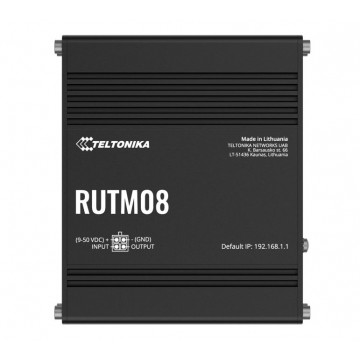Teltonika RUTM08 Industrial Wired Router - RUTM08000300