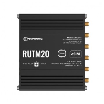 Teltonika RUTM20 COMPACT 5G ROUTER, Dual SIM & eSIM
