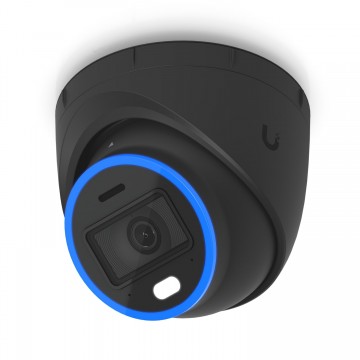Ubiquiti AI Turret, Black, All-weather,Vandal-proof 4K PoE+ Turret Camera - UVC-AI-Turret-B