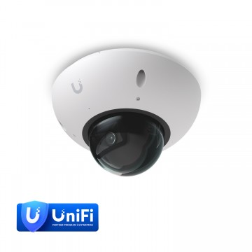 Ubiquiti G6 Dome,White,All-weather,Vandal-proof 4K PoE Camera - UVC-G6-Dome-W