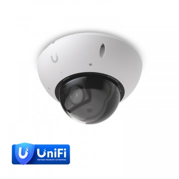 Ubiquiti G6 Pro Dome, White,All-Weather Vandal-Proof 4K PoE+ - UVC-G6-Pro-Dome-W