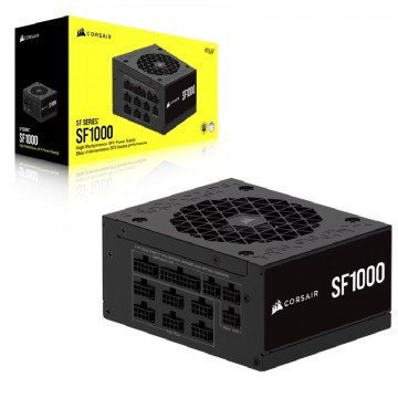 Corsair SF Series SF1000 Fully Modular 80 PLUS Platinum SFX Power Supply  – 1000W, CP-9020299-AU
