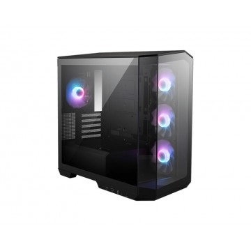 MSI MAG PANO M100R PZ BLACK Micro ATX Case, 1x USB 3.2, 2x USB 2.0, 1x Audio, 1x Mic, 4x PCI-E, 2x 2.5', 2x 3.5', Micro ATX / Mini ITX(NEW)