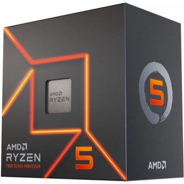 AMD Ryzen 5 7600 AM5 3.8 GHz Unlocked CPU Processor + Wraith Stealth