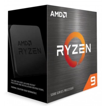 AMD Ryzen 9 5900X Zen 3 CPU 12C/24T TDP 105W Boost Up to 4.8GHz Base 3.7GHz Total Cache 70MB No Cooler 