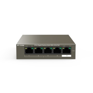 IP-COM G1105P-4-63W 5-Port Gigabit Desktop Switch with 4-Port PoE