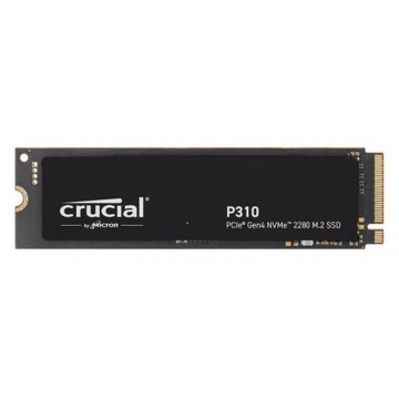 Crucial P310 2TB Gen4 2280 NVMe SSD 7100/6000 MB/s R/W 440TBW 1000K/1200K IOPS 1.5M hrs MTTF Full-Drive Encryption M.2 PCIe4 5yrs