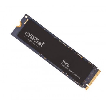 Crucial T500 2TB Gen4 NVMe SSD - 7400/7000 MB/s R/W 1200TBW 1440K IOPs 1.5M hrs MTTF Acronis True Image Adobe Creative Cloud  for PS5 ~MZ-V8P2T0BW